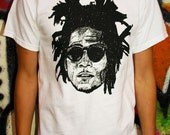 JEAN MICHEL BASQUIAT T-SHiRT mens boys andy pop art warhol graffiti screen print hip hop clothing retro 80s