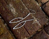 Leaf Sterling Silver Earrings -  Nature Jewerly