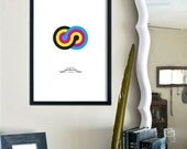 Custom Celebrate Infinite CMYK - 11"x17" Pop Art Poster Series For the Modern Graphic Designer