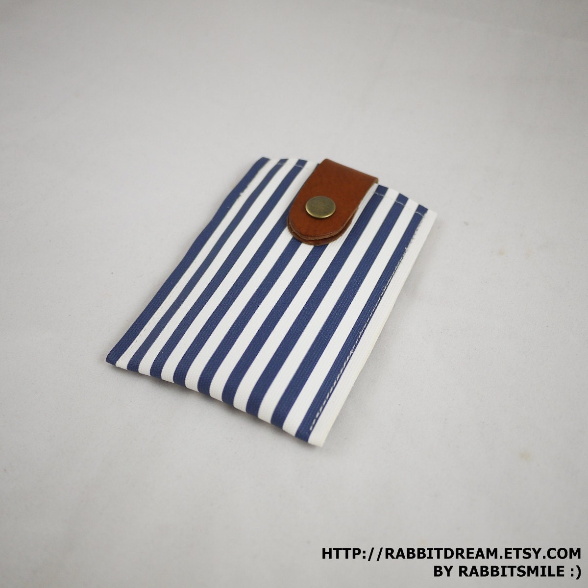 iPhone 4 Case, iPhone 4S Case,  iPhone 4 Cover, iPhone Case - Blue / White Stripe