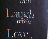 Quote Canvas Painting
