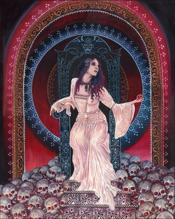 Persephone - Queen of the Underworld 16x20 Poster Print