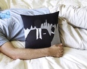 Mad Mod Ad Man Decorative Pillow