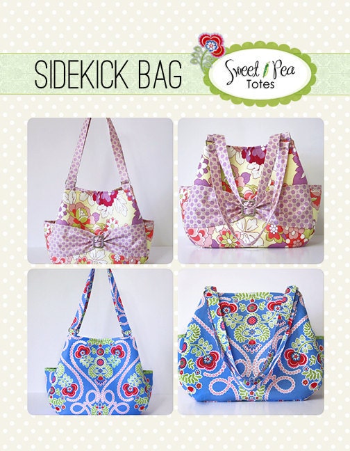 Sidekick Bag ebook PDF Sewing Pattern / Sweet Pea Totes