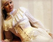 Pink Underbust Corset- Steampunk Clothing, Victorian, Tightlacing, Lingerie