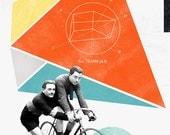 Bicycle No2: Collage Poster 11x17in