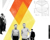 Bicycle No3: Collage Poster 11x17in