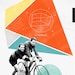 Bicycle No2: Collage Poster 11x17in