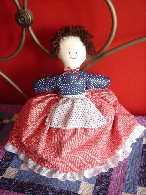 A Topsy Turvy Handcrafted Doll OOAK - Happy-Sad - Upside Down - Changeable - Reversible