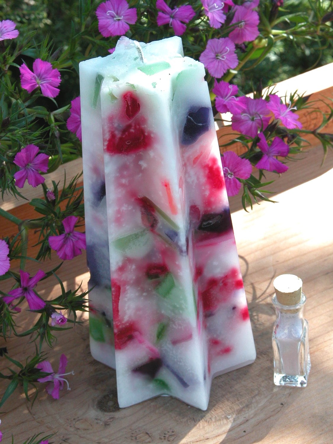 Wishing Tree . Sacred Intent Candle with Magickal Wishing Powders . Wishes, Abundance, Health, Love, Luck, Transformation, Change