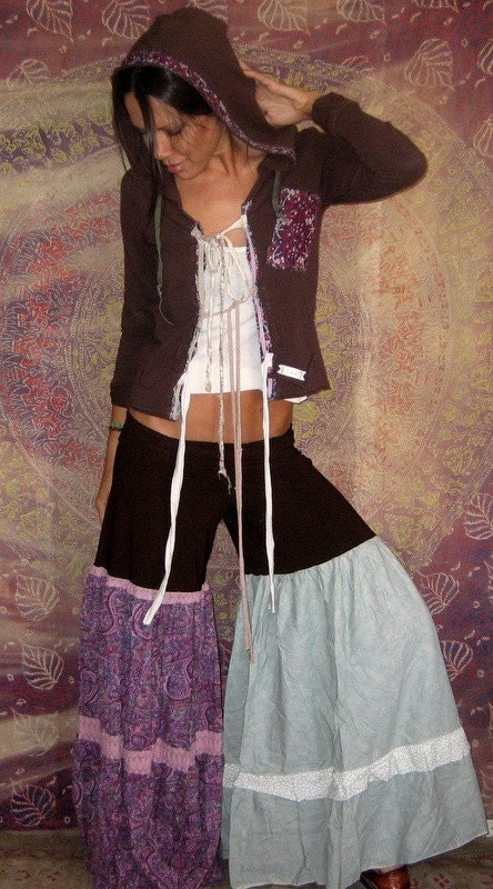 CUSTOM Made to Order LOVE Hippie Recycled Vintage Hoodie Jacket