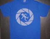 Aperture Science PORTAL custom bleach t-shirt in your size