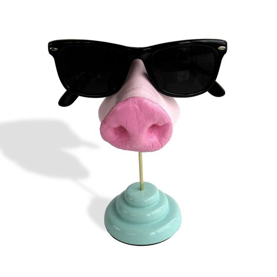 Pig Nose Eyeglass Stand, Eyewear Storage, Glasses Organizer, Sunglasses Holder, men, women