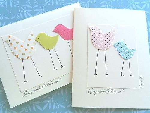 Welcome Baby Card - Congratulations on Baby Card - Baby Shower Card - Welcome Twins Card - MBTC
