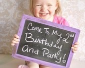 Chalkboard Photo Prop Rustic Decor