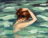 My Home is the Sea . giclee print from original sea art painting