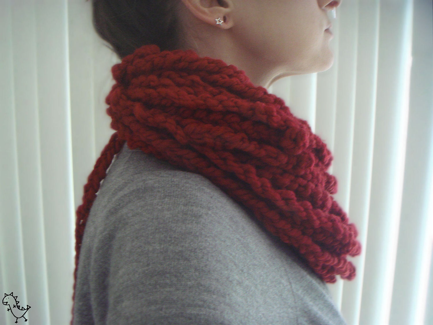 Yarn Pile - Cranberry