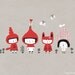 Hat Peeps - Print