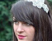 Sparkly Beaded Headband Embroidered Sequin Charlotte Headband for Women and Teens Handmade by Jill's Boutique