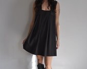 Dark Gray Jumper with Leather Straps - size S/M