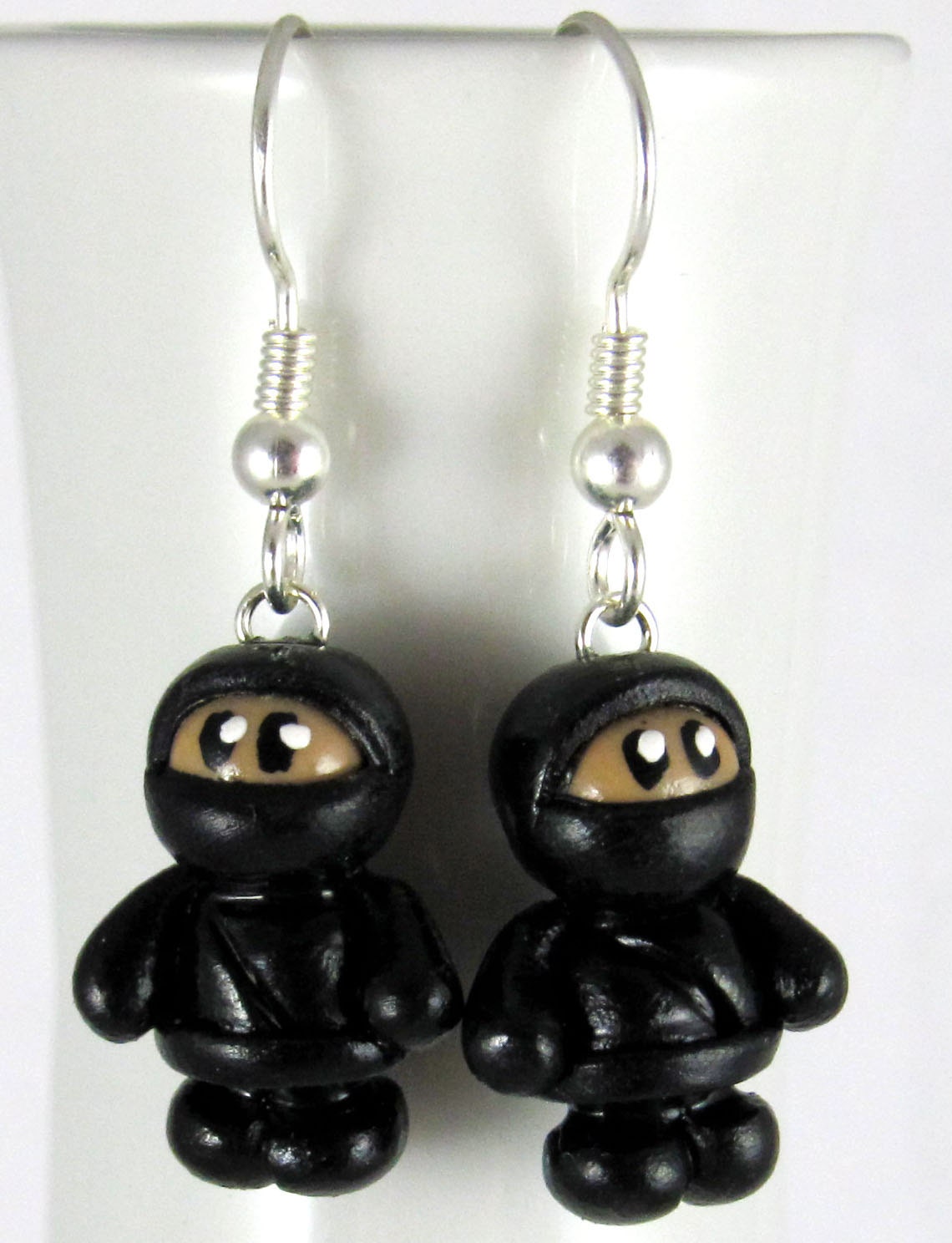 Mini Ninja Earrings, Jewelry, Hand Made