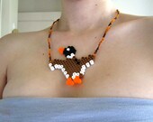 Nintendo Perler Bead Necklace-Duck Hunt