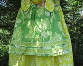 Lemonade Stand Apron Knot Dress Sizes 6 months to 8 years