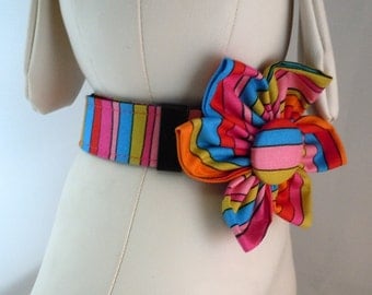 Dog Collar Set with Flower or Bow Tie  - Pick Any Fabric in Shop
