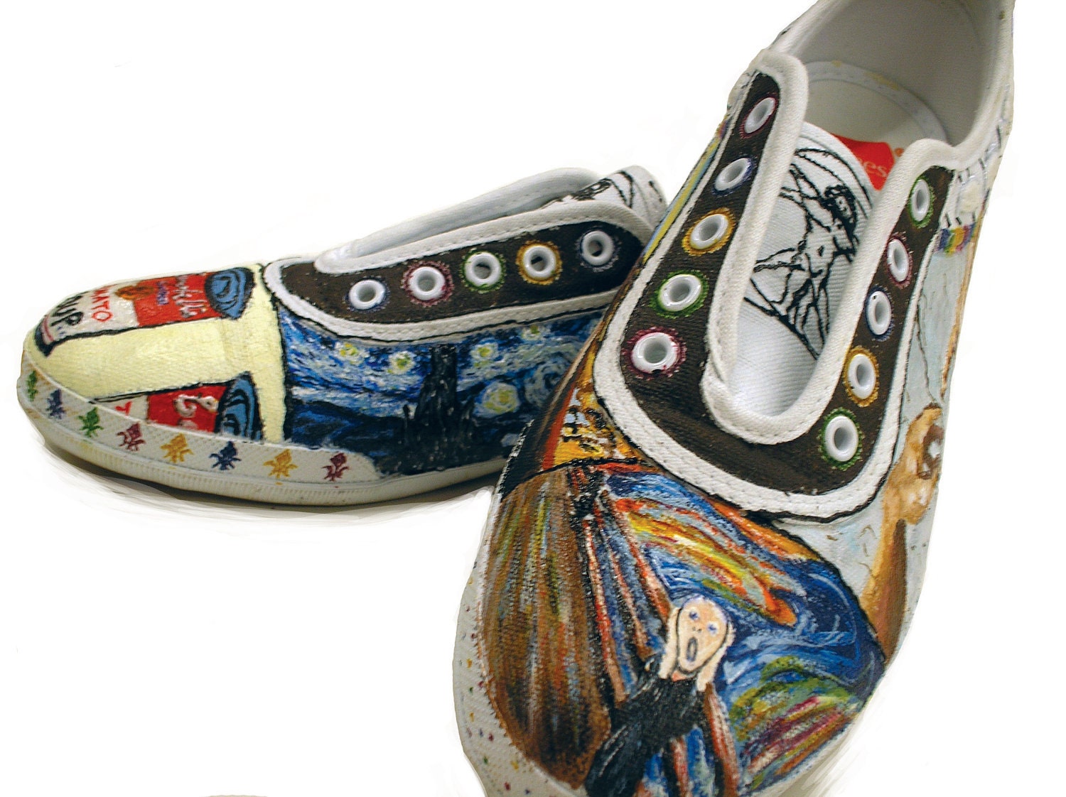 Famous Artist Painted Shoes