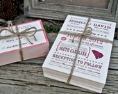 Wedding Invitation: Rustic Country with a twist