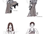 Flowerchild Post-Cards - Set of 16 (or sold individually)
