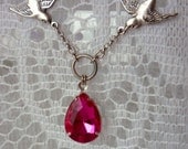Fly Away - Whimsical Bird Necklace