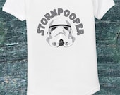 Star Wars Stormpooper Storm Trooper Baby Jedi Size 6 12 18 24 Month 2T Creeper Crawler Jumper