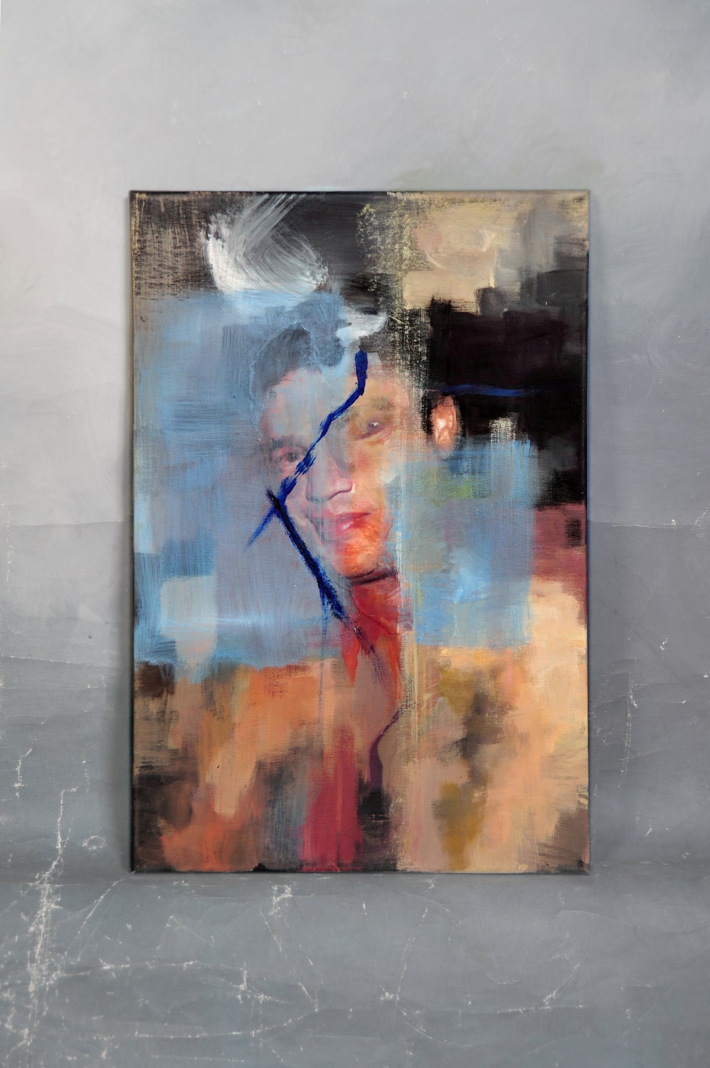 Arnaud - Mixed Media, Original Painting, Fine Art Photography, canvas, acrylics