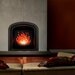 8-Bit Fireplace Art