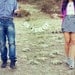 Rustic Engagement Sign/Banner/Photo Prop -We've Decided On Forever-Vintage Letters