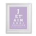 Typography Print, Quote Wall ArtFrench Art Print - I Love You Forever and Ever - Je T Aimerai 8x10 - Lavender or Any Color