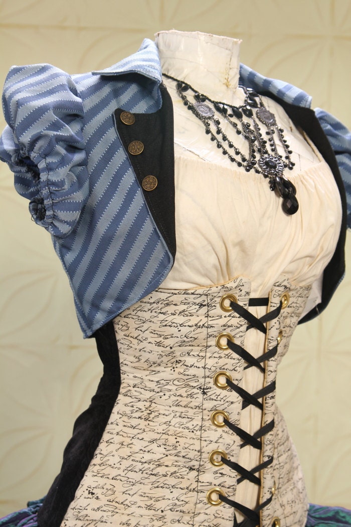 Waist 33 to 35  Anguished Love Letter Corset