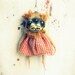Weird Strange Baby OOAK Art Doll Halloween Ornament