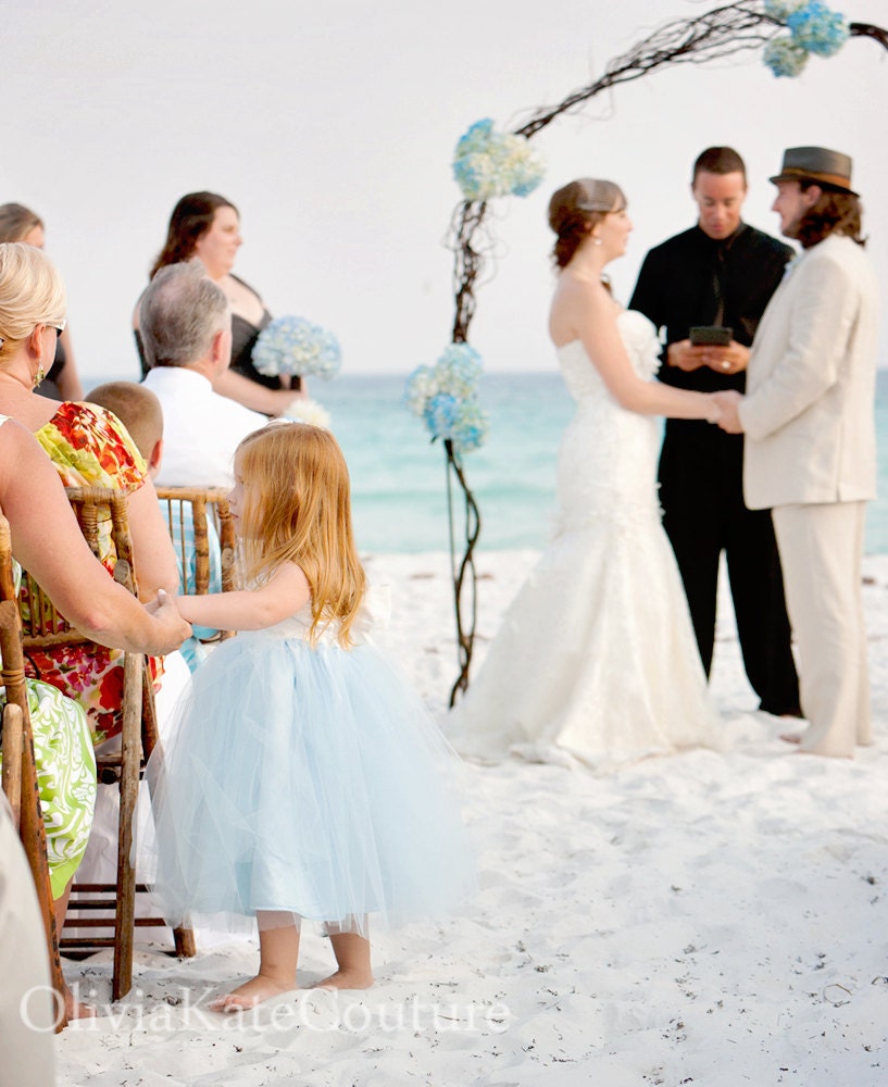 Flower Girl Dress Custom Color
