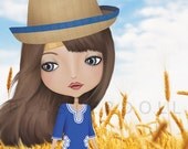 Plasterdoll Eat Pray Love 8 x 10 inches Art Print