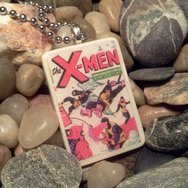 X-Men Vintage Comic Pendant