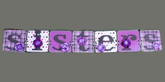 Sisters sign - Birthday banner Il_570xn