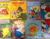 Eight Vintage Tiny Books