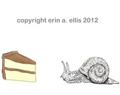 Snail 8x10 Print