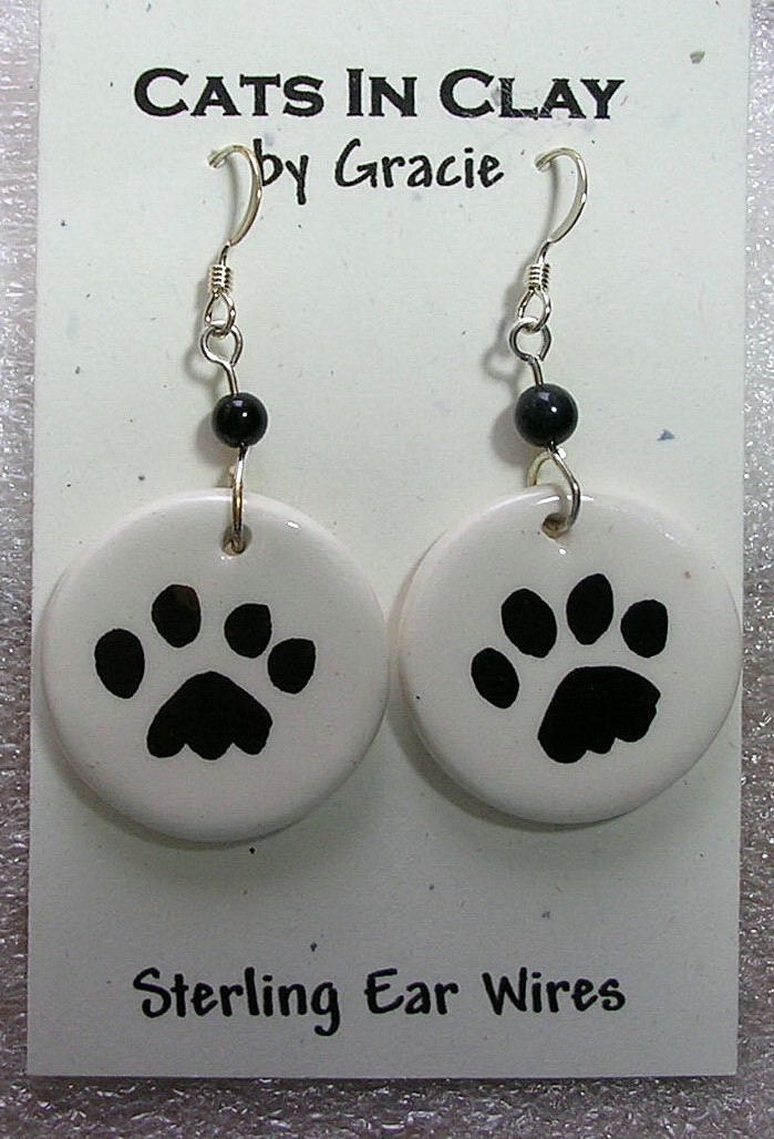 Clay Paw Print