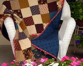Lap Quilt made with Moda Fabric Love Letters