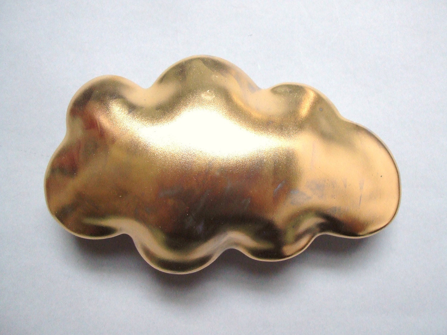 Matte Golden cloud - porcelain wall cloud pillow