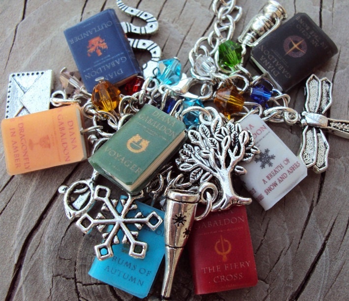 ADULT SIZE OutlanderSeries Books Fringe Charm Bracelet