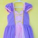 RAPUNZEL costume dress  princess dressfor toddlers and girls fun for special occasion or birthday party costume